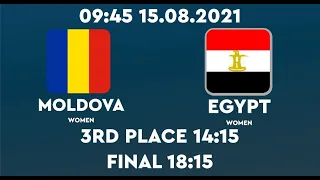 🔴MOLDOVA - EGYPT | WMF WOMENS WORLD CUP-2021 | SEMIFINAL | UKRAINE, KYIV| LIVE