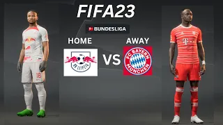 FIFA 23 RB Leipzig vs FC Bayern Munich - Red Bull Arena - Bundesliga Match Fifa 23 Gameplay PC