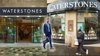 Waterstones Sauchiehall Street to Waterstones Argyll Street | Binaural 4K City Walk