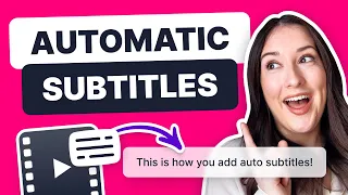 Add Subtitles to Video - Automatically!