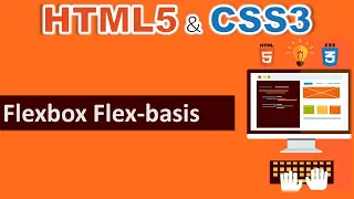 Flex-basis in CSS flexbox | HTML & CSS Tutorial for Beginners