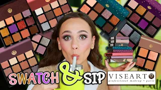 VISEART LAUNCHED 8 NEW PALETTES (yes...8 omg) SO LET'S SWATCH THEM ALL!
