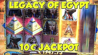 Legacy of Egypt 10€ MEGA JACKPOT - FREISPIELE Online Spielothek HD