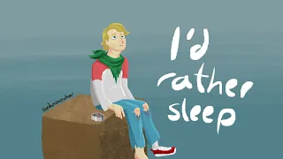 id rather sleep | dream smp animation meme (CW FLASHING COLORS)