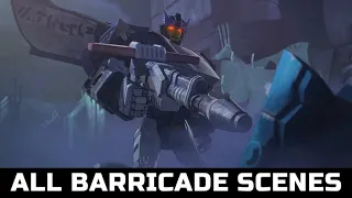 Transformers: War For Cybertron Trilogy - All Barricade Scenes