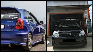 Toyota Corolla Tsport (2ZZ-GE) 175whp VS Toyota Corolla E11 178whp