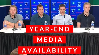 Vancouver Canucks: sorting out the messages from the year-end media availability