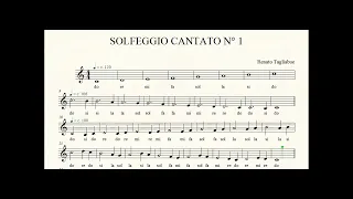 SOLFEGGIO CANTATO N° 1