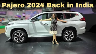 2024 Pajero Facelift India Launch & Price