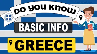 Do You Know Greece Basic Information | World Countries Information #69 - General Knowledge & Quizzes