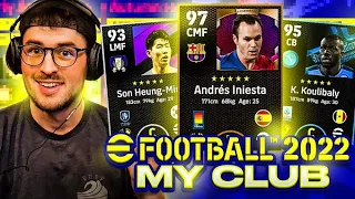 My Club w/ 97 Iniesta, 93 Son, 95 Koulibaly,