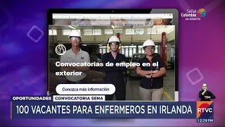 Enfermeros, así pueden acceder a oportunidades de trabajo en Irlanda | RTVC Noticias