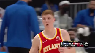 Kevin Huerter Scores A Three And Then Blocks A Shot In Game 3 Against The Milwaukee Bucks