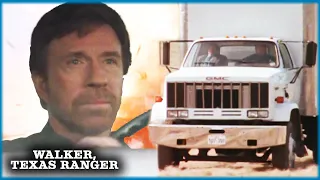 Driving An Unstoppable Bomb | Walker, Texas Ranger