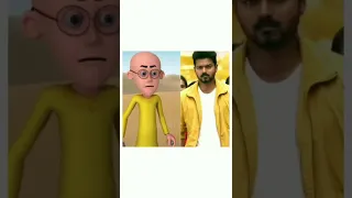 Thalapathy vijay VS Motu Patlu 💖💕