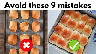 9 Mistakes that you are doing while making Ladi Pav (Eggless Dinner Rolls)