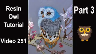 Learn HOW TO make this amazing RESIN OWL/ full tutorial