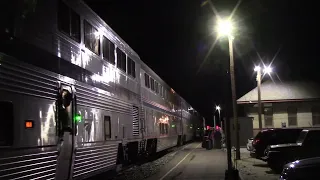 Amtrak 6 makes stop at Ft Morgan CO  Monday 22 Apr 2024.