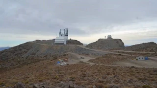 LSST Summit Facility Camera 1 - Timelapse