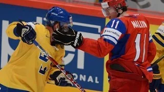 Хоккей ЧМ 2015 Россия  Швеция 5 : 3