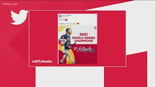 Braves clinch World Series | Reaction from other sports teams