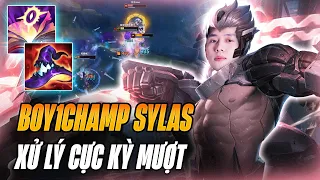 BOY1CHAMP SYLAS AN HUAN HUAN VÀ GIÁO ÁN SYLAS 1000AP FARM MẠNG RANK CT GÁNH TEAM LẬT KÈO CỰC KHÉT