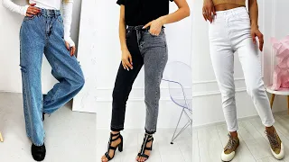 Модные джинсы 2023 весна лето