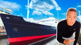 I Stay In A Luxury Floating Hotel In Edinburgh - You HAVE To See This!