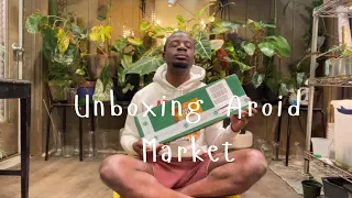 AROID MARKET Unboxing | Rare Plant Import Haul |Wishlist Plants 🪴😁🙌🏾❤️