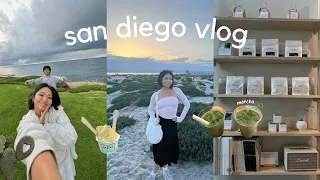 san diego vlog 🐚 cafes, matcha, farmer's market