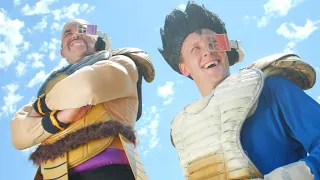 The Saiyan Saga In 5 Minutes (Dragonball Z Live Action) (Sweded) - Mega64