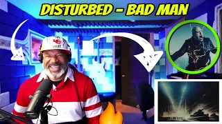This Producer REACTS To Disturbed - Bad Man (Official Music Video)
