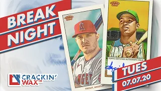 Break Night — 2020 Topps 206 Baseball and More ⚾️ — Live Box Break and Pack Opening