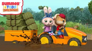 Summer & Todd | The tractor is stuck in the mud!