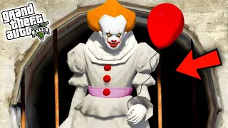 GTA 5 - PLAYING as PENNYWISE the CLOWN !!