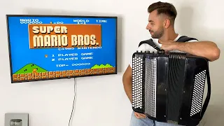 Super Mario Bros Soundtrack - Accordion Cover