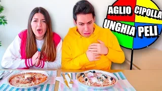 RUOTA MISTERIOSA DELLA PIZZA CHALLENGE! *Disgustosa!*