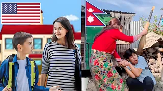 AMERICA 🇺🇸 VS NEPAL🇳🇵 ( अमेरिका Vs नेपाल )