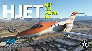 Why You Should Fly the HJet -  Flying a Honda Jet - MG HJet MSFS