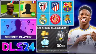 DLS 24 NEW UPDATE!! | REAL LEGENDARY CLUBS EVENT + NEW FEATURES - DREAM LEAGUE SOCCER 2024