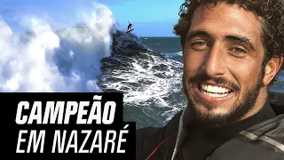 Lucas Chumbo é CAMPEÃO nas ondas gigantes de Nazaré! | Equiperigo Em Nazaré | Canal OFF