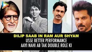 Amitabh Bachchan: "Dilip Kumar Saab- The BEST ACTOR ever in Hindi film industry"