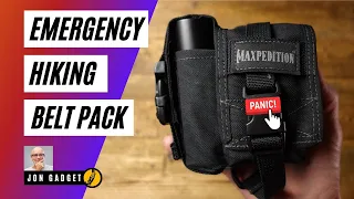 Emergency Hiking Belt Kit for outdoor EDC and travel adventures