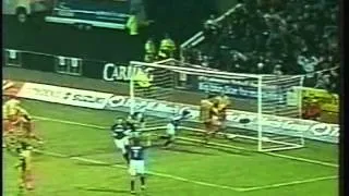 2002 (December 22) Patrick Thistle 1- Rangers Glasgow 2 (Scottish Premier League)