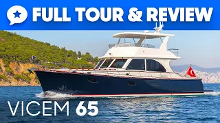 Vicem 65 Flybridge Yacht Tour & Review | YachtBuyer