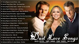 Duet Songs Male And Female Of All Time | David Foster, James Ingram, Kenny Rogers, Mariah Carey