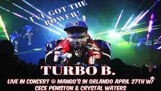 Live In Concert...Turbo B of Snap...