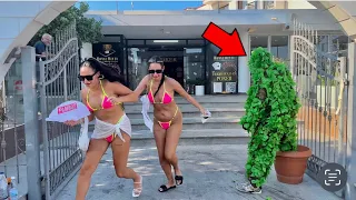 They made a run from it: Bushman Prank