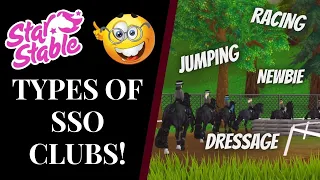 Types Of Star Stable Clubs! 🤓 | Star Stable | Quinn Ponylord