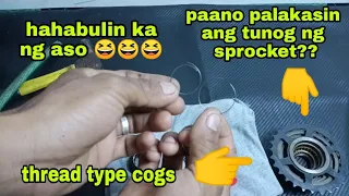 PAANO PALAKASIN ANG TUNOG NG SPROCKET?? TUNOG MAYAMAN KALKAL ..EDIT COGS...HOW TO EDIT SPROCKET ??